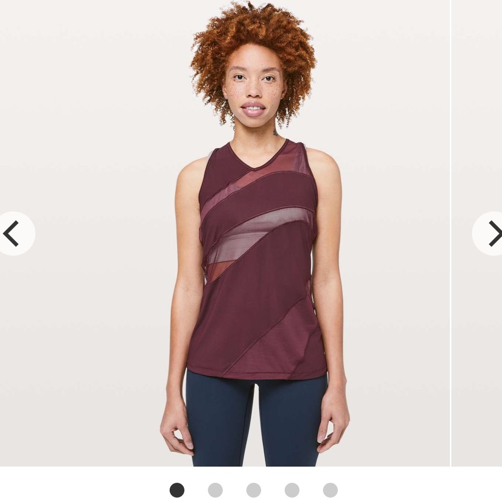 Lululemon Mesh in Motion Tank